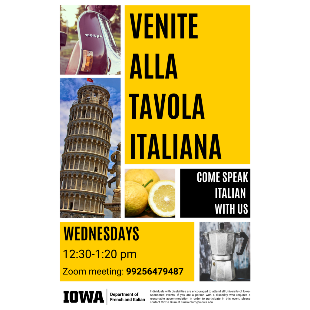 Italian Conversation Hour  promotional image